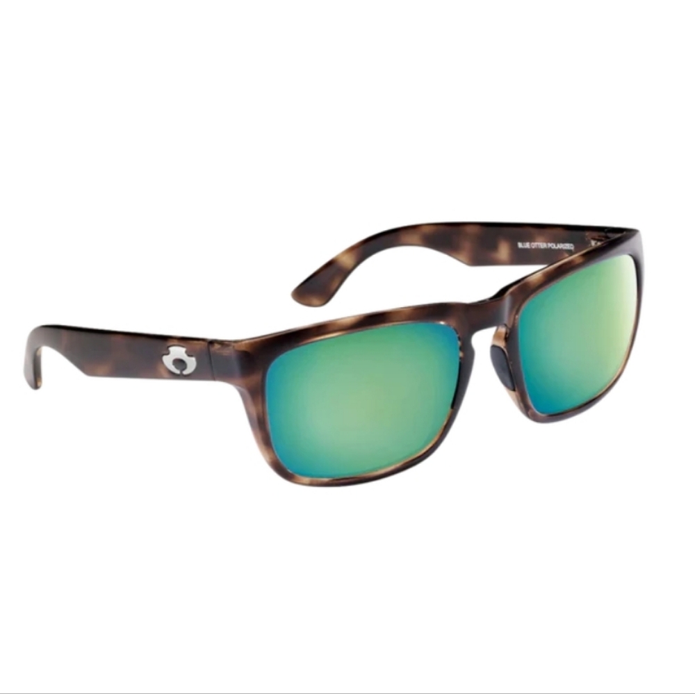 Blue Otter Polarized Cumberland Wet Maple/Deep Green Sunglasses